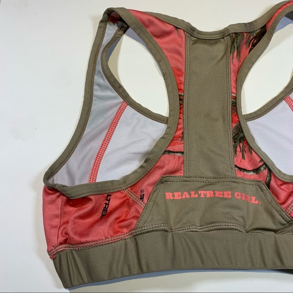Small Realtree Girl pink camo sports bra - Picture 9 of 12